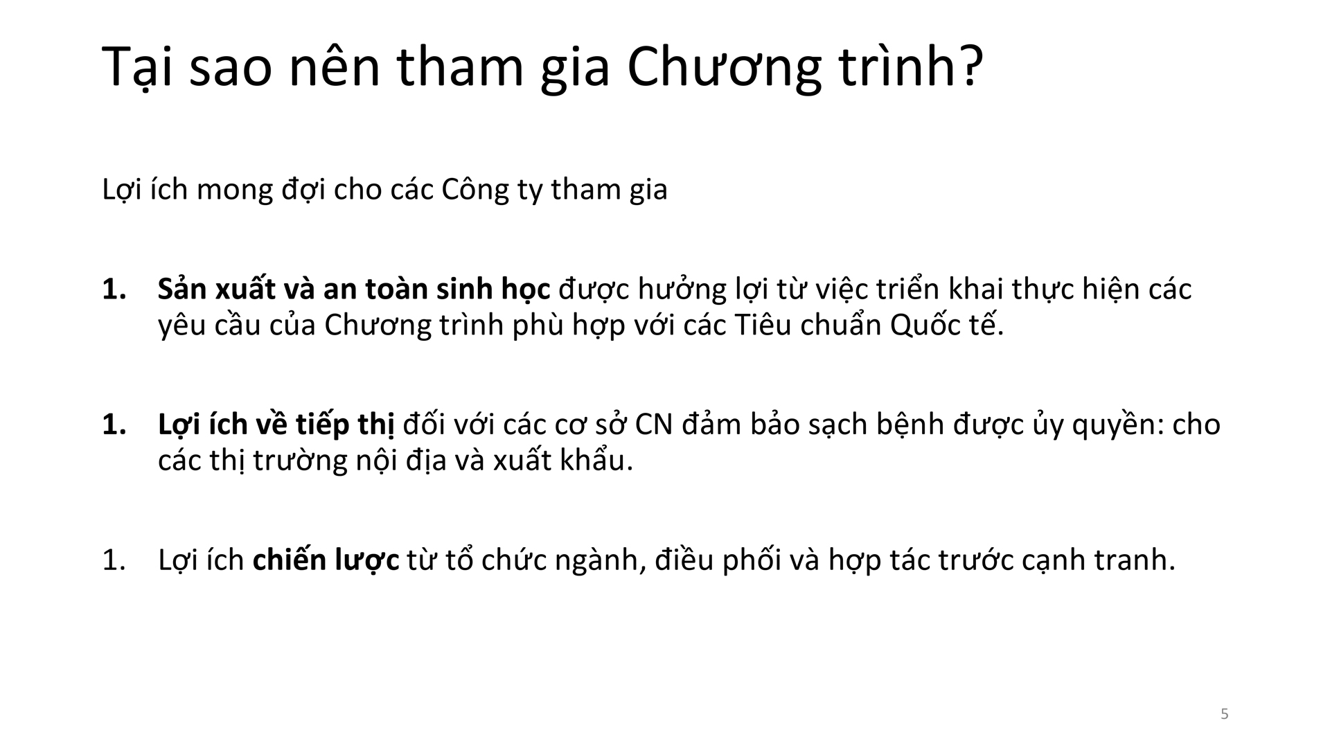 Học phần 5: Trách nhiệm của các Công ty tham gia-375